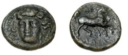 Ancient Coins - Thessaly Larissa AE 20 360-325BC S-2131