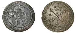 World Coins - Sweden Christina 1632-1654 Avesta 1 Ore 1633 MDCXXXVIII KM# 161