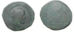 Ancient Coins - Postumus AE Sestertius