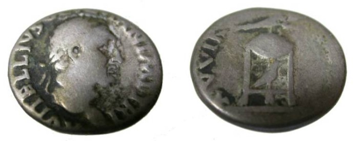 Ancient Coins - Vitellius 69AD AR Denarius