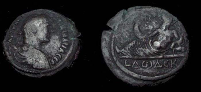 Ancient Coins - Hadrian Egypt Alexandria 117-138 AD AE Drachm