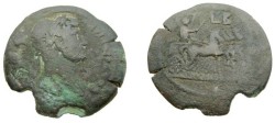 Ancient Coins - Roman Egypt Alexandria Hadrian 117-138  AD AE Drachm