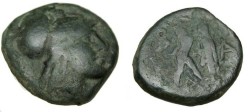 Ancient Coins - Macedonian Kingdom Antigonos Gonatas 277-239 BC AE 17 S-6786