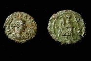 Ancient Coins - Roman Egypt Maximianus 286-305AD Potin Tetradrachm