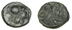 Ancient Coins - Macedonian Kingdom Antigonos Gonatas 277-239 BC AE 17 S-6786