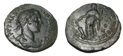 Ancient Coins - Gordian III 238-244 AD of Markianopolis AE27 Tyche w anchor