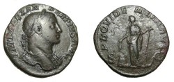 Ancient Coins - Severus Alexander 222-235AD AE Sestertius RIC 645