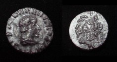Ancient Coins - Bactria Hermaios AR Drachm Ca 40-1BC