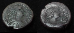 Ancient Coins - Nero Roman Egypt Billion Tetradrachm