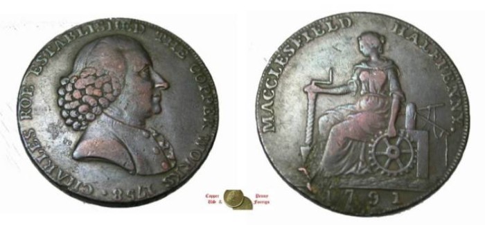 World Coins - Great Britain 1791 Condor Token