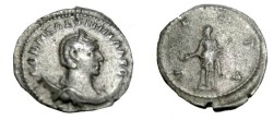 Ancient Coins - Salonina 268AD Vesta AR Antoninianus S-3048