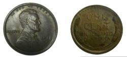 Us Coins - 1918-S Lincoln Brwn Unc