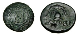 Ancient Coins - Macedonian KingdomDemetrios Poloketes 294-288 BC AE15 S-6774
