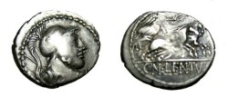 Ancient Coins - Cornelius Lentulus 88 BC AR Denarius RCI 254