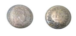 World Coins - France  Louis Philippe I  1830-1848 AR 50 Centimes 1846A C199  KM 768.1