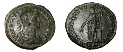 Ancient Coins - Gordian III Æ26 mm of Markianopolis. Demeter standing left with grain ears and long torch.