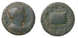 Ancient Coins - Valerian I Syria Coele Heliopolos 253- 260 AD AE 26