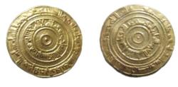 Ancient Coins - FATIMID AV DINAR Prov al-Mahdiyya, Tunisia