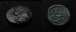 Ancient Coins - Moesia, Istros. ca Late 4th Century - Early 3rd Century BC. Æ 11mm