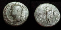 Ancient Coins - Agrippa Ae Dupondis by Caligula