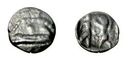 Ancient Coins - Phoenicia Sidon 1/8 shekel (before 333 BC) S-5940