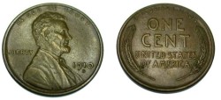 Us Coins - 1910-S AU Lincoln