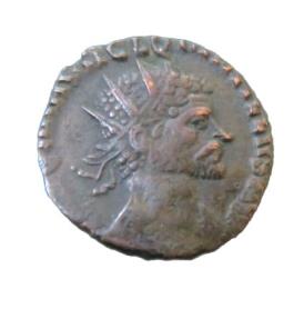 Ancient Coins - Quintillus  270 AD AE Antoninianus  2.91gm Head R  Pax Stdg L SR 11449 RIC 52
