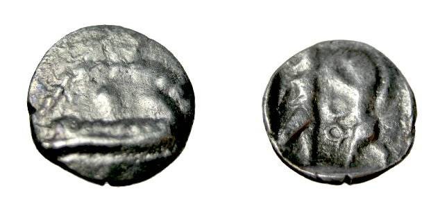 Ancient Coins - Phoenicia Sidon 1/8 shekel (before 333 BC) S-5940