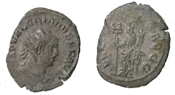 Ancient Coins - Valerian Antinianus 253- 260 AD Antioch mint