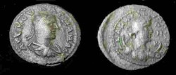 Ancient Coins - Valerian I AE22 of Anazarbus in Cilicia.