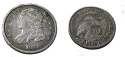 Us Coins - 1831 Bust Dime