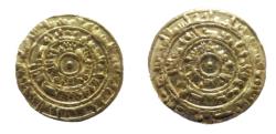 Ancient Coins - FATIMID al-Mustansir 1036-1094 AV dinar Misr AH441 A-719A