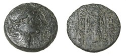 Ancient Coins - Seleukid Kings Alexander I Balas 150-145 BC AE19 S-7040