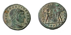 Ancient Coins - Maxentius AE Follis 306-312AD