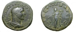 Ancient Coins - Philip I 244 -249AD AE Sestertius