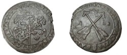 World Coins - Sweden Gustav II Adolf 1611-1632 Sater 1 Ore 1628  KM# 115