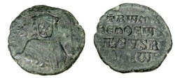 Ancient Coins - Romanus I 920-944 AE Follis S-1760