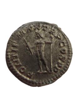 Ancient Coins - Macrinus Imperator 217-218 AD  AR Denarius