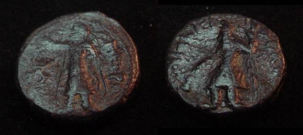 Ancient Coins - Kushans Kanishka 130-158AD