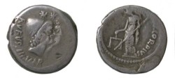 Ancient Coins - MN Cordius Rufus Silver Denarius