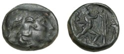 Ancient Coins - Macedonian Kingdom Antigonos Gonatas 277-239 BC AE 17 S-6786