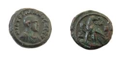 Ancient Coins - Roman Egypt  Phillip II 244-247 AD Yr 3 Billion Tetradrachm 12.85 gm Bust R Eagle Standing