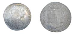 World Coins - Italy Carlos II Naples Tari 1689