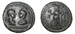 Ancient Coins - Gordian & Tranquillina 238 - 244 AD Marcianopolis Moesia Inferior AE27