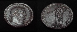 Ancient Coins - Galerius AE Follis 293-311 AD