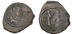 Ancient Coins - Justinian I 527-565AD AE Follis Theoopllis