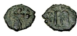 Ancient Coins - Constans II 641-668AD AE Follis S-1005
