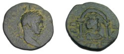 Ancient Coins - Syria, Selucus & Piera Elagabalus AE16 218-222 AD