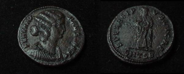 Ancient Coins - Fausta AE Follis 326AD