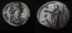 Ancient Coins - Faustina Jr AE As Wife of Marcus Aurelius